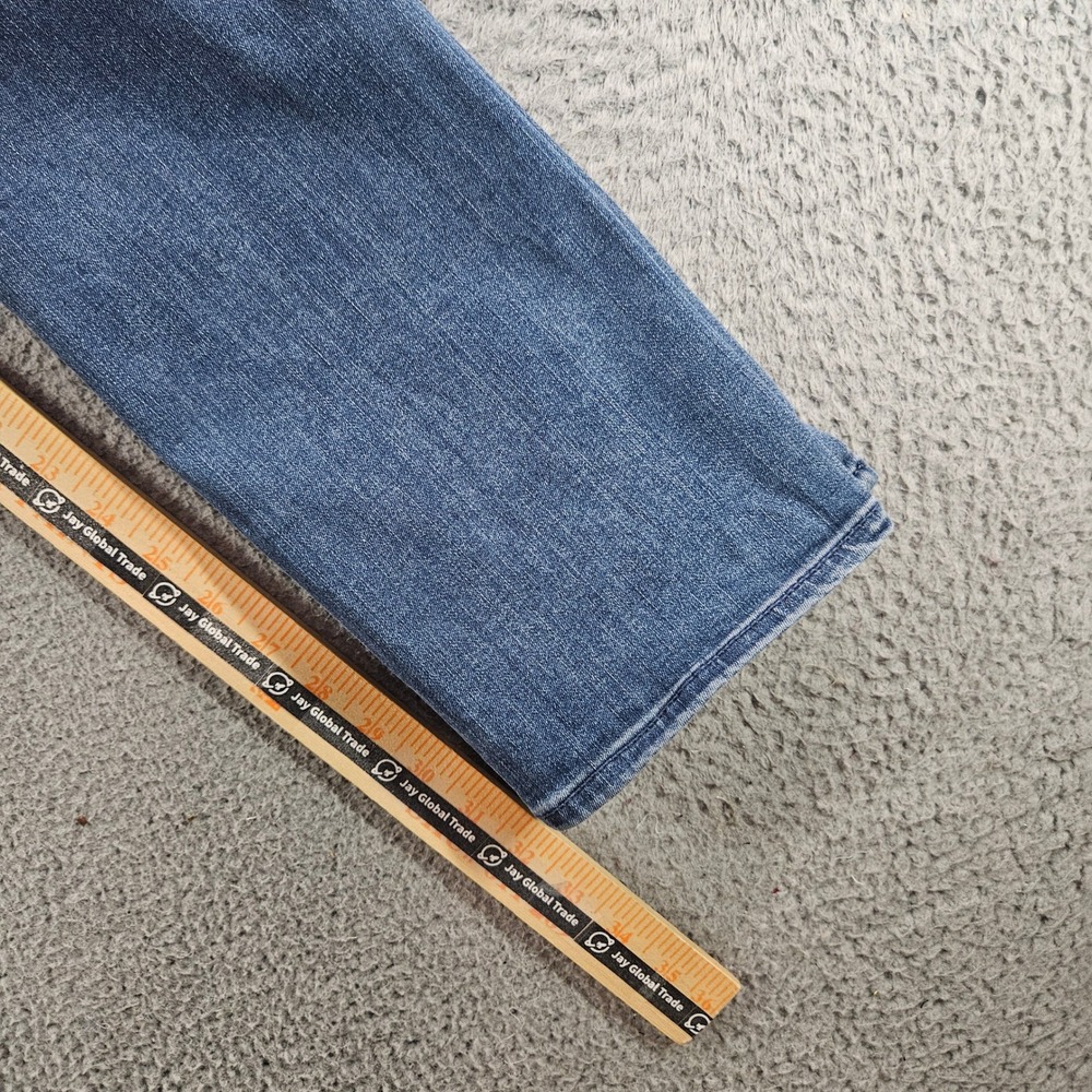 John Varvatos USA Bowery Slim Straight Jeans Blue Medium Wash 28 J306DW1B NEW - Picture 12 of 13